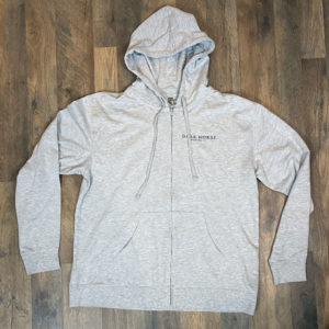 Full Zip Hoodie Heather Grey